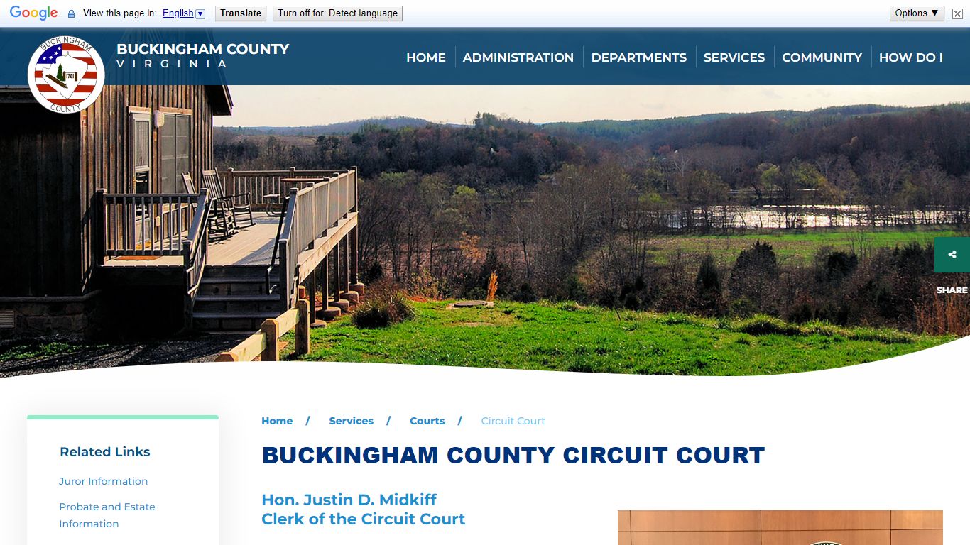 Buckingham County Circuit Court