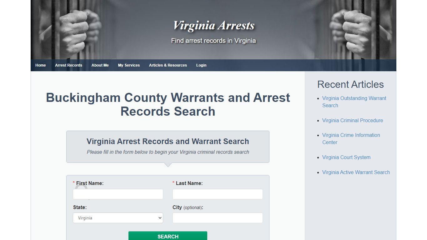 Buckingham County Warrants and Arrest Records Search